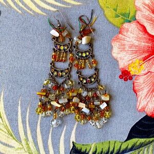 2/$13 Artisan Chandelier Earrings